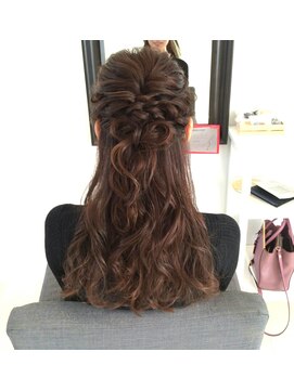 フェリーチェ(Felice) 【Felice】リボンハーフアレンジ