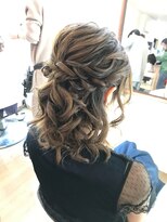 ロカット サロン(Roquat Salon)&nbsp;ハーフアップアレンジ【ヘアアレンジ　立川/立川南/八王子/袴】