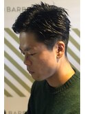 サイドパートスタイル【BARBER-BAR】