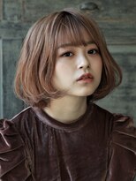 グラス(grass)&nbsp;シルキーベージュボブ　透明感ヘアカラー