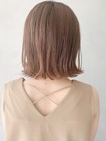 キリ 表参道(kyli)&nbsp;外ハネボブ簡単スタイリングレイヤーボブニュアンスカラー