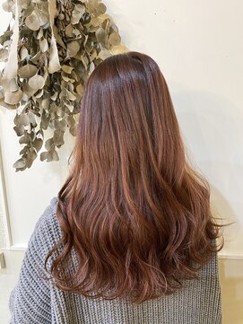 ボアップ 新居浜店(boappu) #ピンク #カラー #コーラル #ケアブリーチ #髪質改善 #新居浜