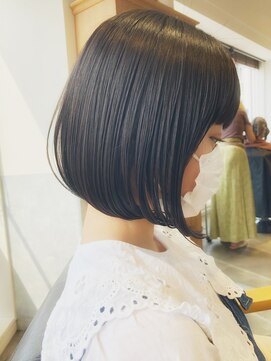 ラボヌールヘアーレーヴ 池袋店(La Bonheur hair reve) ぷつんと丸みショートreve志村