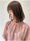 【FOLK】外ハネと内巻きをミックスボブ!表面ハイライト♪