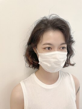 アッシュ 高円寺店(Ash) かきあげバングの大人カジュアルミディ★★