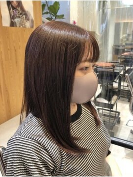 ヘアーエスクールエミュ(hair S. COEUR emu) 艶カラー