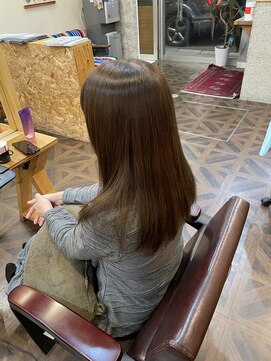 ソネル 小手指店(SONEL) オージュアトリートメントでツヤツヤに!