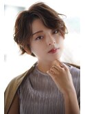 襟足スッキリハンサムショート