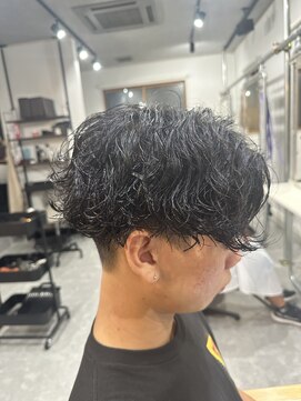 フゥ 宇都宮(FeU) 波巻きスパイラル/メンズパーマ/ツイストスパイラルパーマ