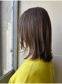 外ハネミディ