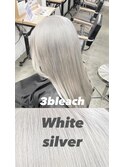 ホワイトシルバー/ホワイトカラー/シルバーカラー