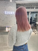 エイト 神戸三宮店(EIGHT)&nbsp;【春っぽカラー】ピンク×ボブ♪