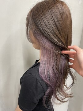 フレーム なんば店(FRAME) ■イヤリングカラー×ラベンダー