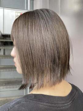 ディッセンバー 渋谷(December) 【December】今バズり中!ブリーチなし透明感グレージュカラー