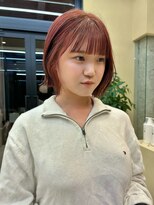 スニュウ(snuw)&nbsp;ケアカラー透明感カラー秋カラーボブ