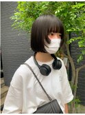 ミディアム 前髪カット オージュア 前髪カット学割U24 251