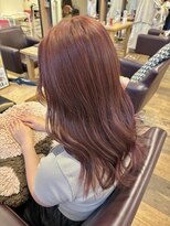 フーチー クーチー アマティー 豊中店(FUCHI KUCHI amati)&nbsp;@fuchi_kuchi.okada[梅田豊中/ブリーチなしダブルカラーピンク］