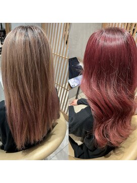 プレイス(PLACE) ピンク系カラー