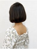 イメチェン/ホワイトブロンド/外ハネボブ/美髪/大船