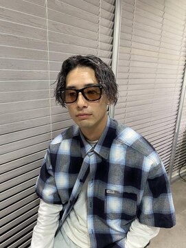 アルカナ 明治神宮前原宿(ARCANA) ウルフアッシュブラックカルマパーマベリーショート