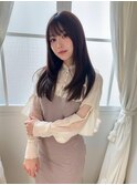 大人可愛い20代30代40代小顔ウルフレイヤーボブミディアムヘア