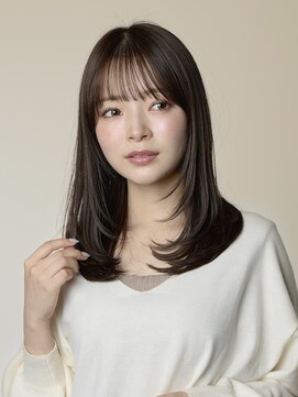 エンタク 新宿(enntaku) 新宿/新宿駅/縮毛矯正/レイヤーカット/顔周り/レイヤーボブ/前髪