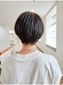 丸みショート/ショートカット/ショートヘア/20代/30代/40代