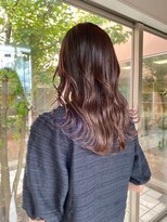 クロエ バイ ラヴィズム 紫竹山店(CLOE by LUVISM)&nbsp;インナーカラーピンクパープル