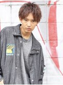 【メンズ】爽やかショート!センター分け初心者にもオススメ!