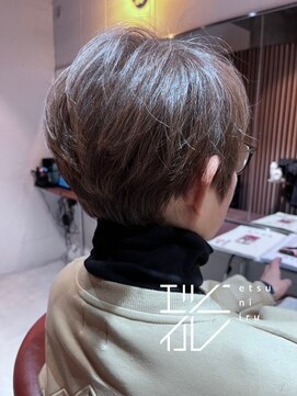 エツニイル(etsuniiru) あえて染め切らない☆