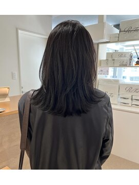 ノウハウ タニマチ(KNOWHOW tanimachi) ふわっとレイヤー/暗髪カラー/レイヤーstyle