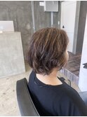 白髪ぼかしハイライト