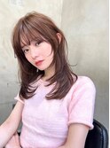 Aimee 町田　ブラウンベージュ×レイヤーカット