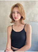 ACE 横浜 レイヤーボブ×外国人風カラー