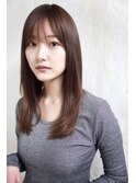 30代40代50代/内巻きロングレイヤー/髪質改善/縮毛矯正