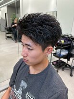 ジュール メンズ 大分(Joule men's)&nbsp;フェザーパーマ/スパイキーショート/サーフカール[大分駅/MEN'S]