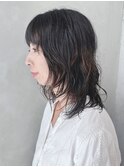 ＊ウルフパーマショートウルフカットミディアムパーマボブパーマ