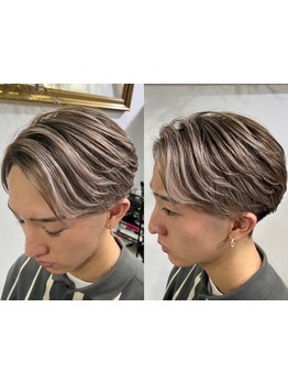 《口コミ高評価☆》ハイライトやバレイヤージュトレンドのスタイルで自分史上最高にカッコいいを実現！