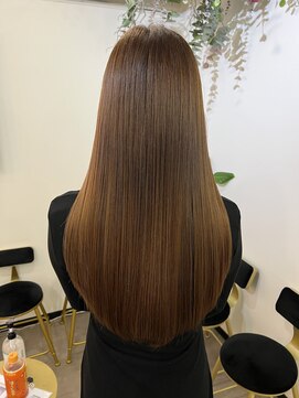 カイル(kyle) 【髪質改善トリートメント】ナチュラルブラウンベージュ