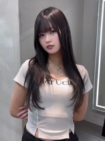 ロンドミラー 博多店(Lond Mirror)&nbsp;ミディアムヘア/暗めカラー/デザインカラー/グランマッシュ