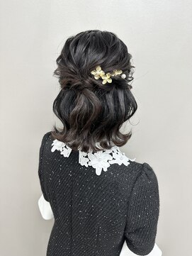 ソリン(Solin') ボブハーフアップ