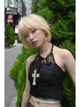 アマトウキョウ アユンチェ(AMA TOKYO×AYUNCHE) 韓国ヘア_ボブ_レイヤー