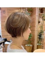 ヘアージップ 池袋&nbsp;まとまりショート＃池袋美容室＃早稲田美容室