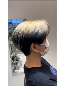 ネクサス ガーデン 船橋日大前駅店(NEXUS-Garden) #デザインカラー、#裾カラー、#ブルーブラック