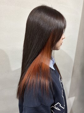 イロハ(IROHA) インナーカラー×オレンジカラー