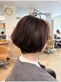 大人ショートボブ