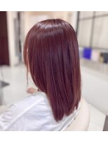 エントランスオブヘアー(ENTRANCE OF HAIR)&nbsp;艶髪ストレート／コーラルピンク
