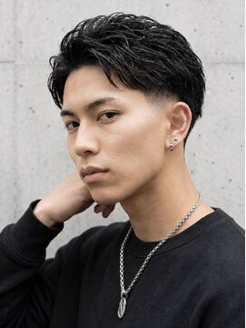 ヘッドストック 大和八木店(HEAD STOCK) ルーズパーマラルフカールアクティブショートテーパーフェード