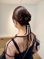 ナンバースリー 綱島店(Number Three) お呼ばれアレンジスタイル【Number Three 綱島店】