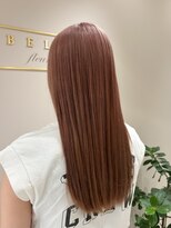 アンベリールフルー(EMBELLIR fleur) 【夏イメチェン】ハイトーンピンクベージュ